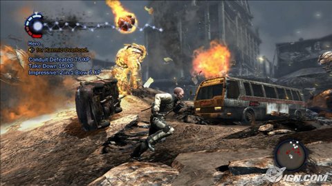 Первый обзор экшена приключения Infamous Первый обзор экшена приключения Infamous